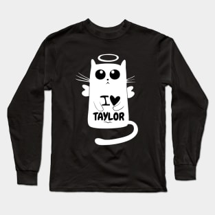 Angel Cat Swift Long Sleeve T-Shirt